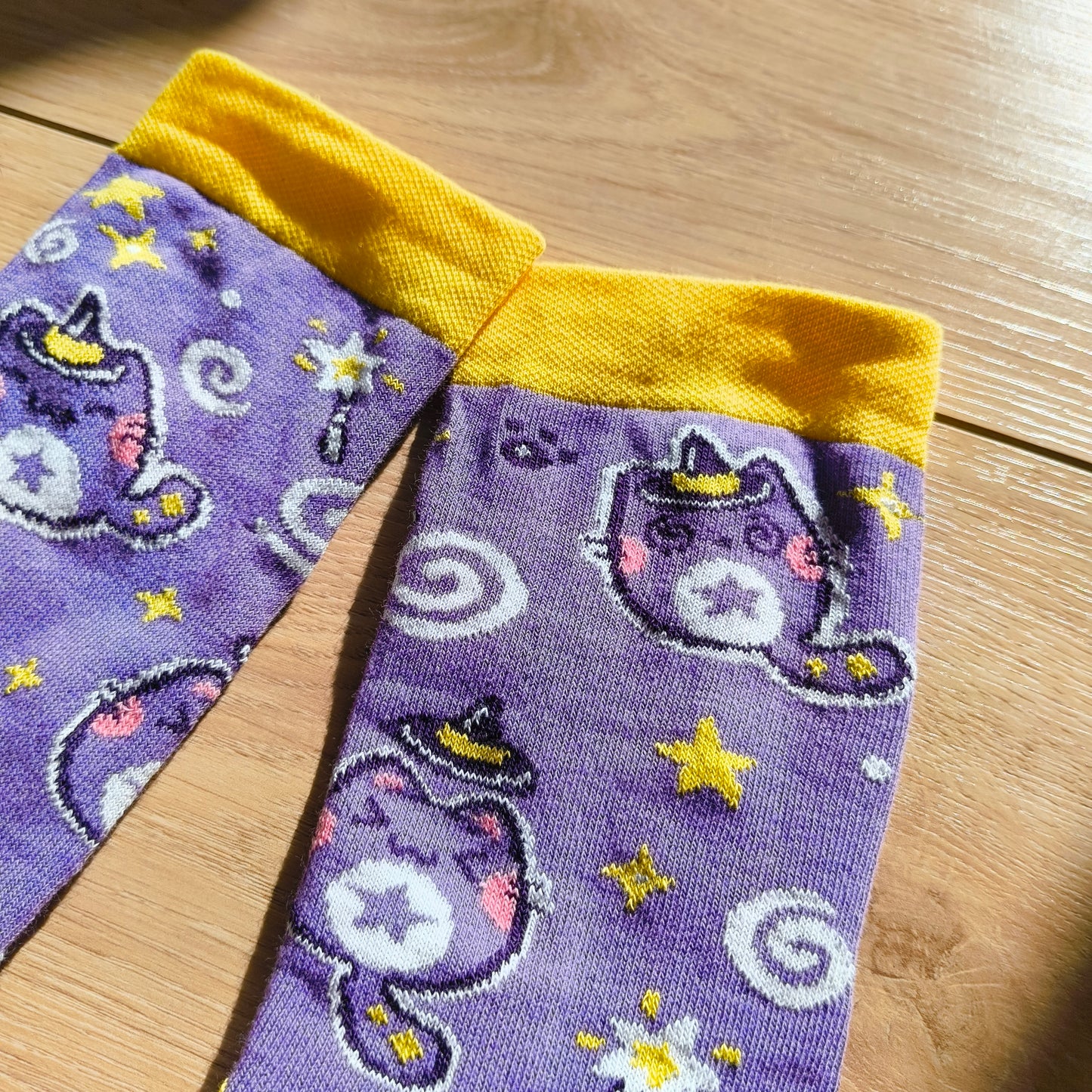 WIZARD CATS cotton socks :3