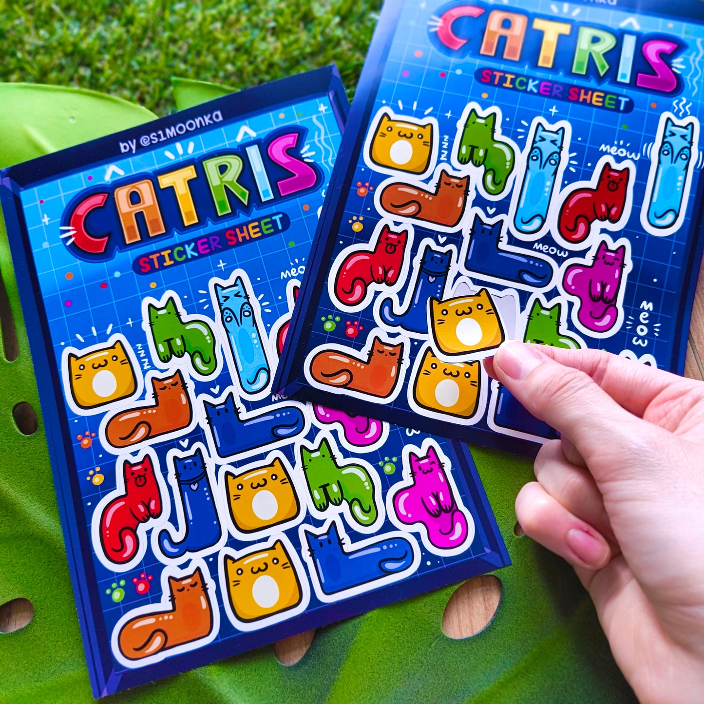 CATRIS sticker sheet