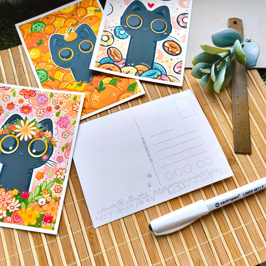 TETSU SEASONS postcard set