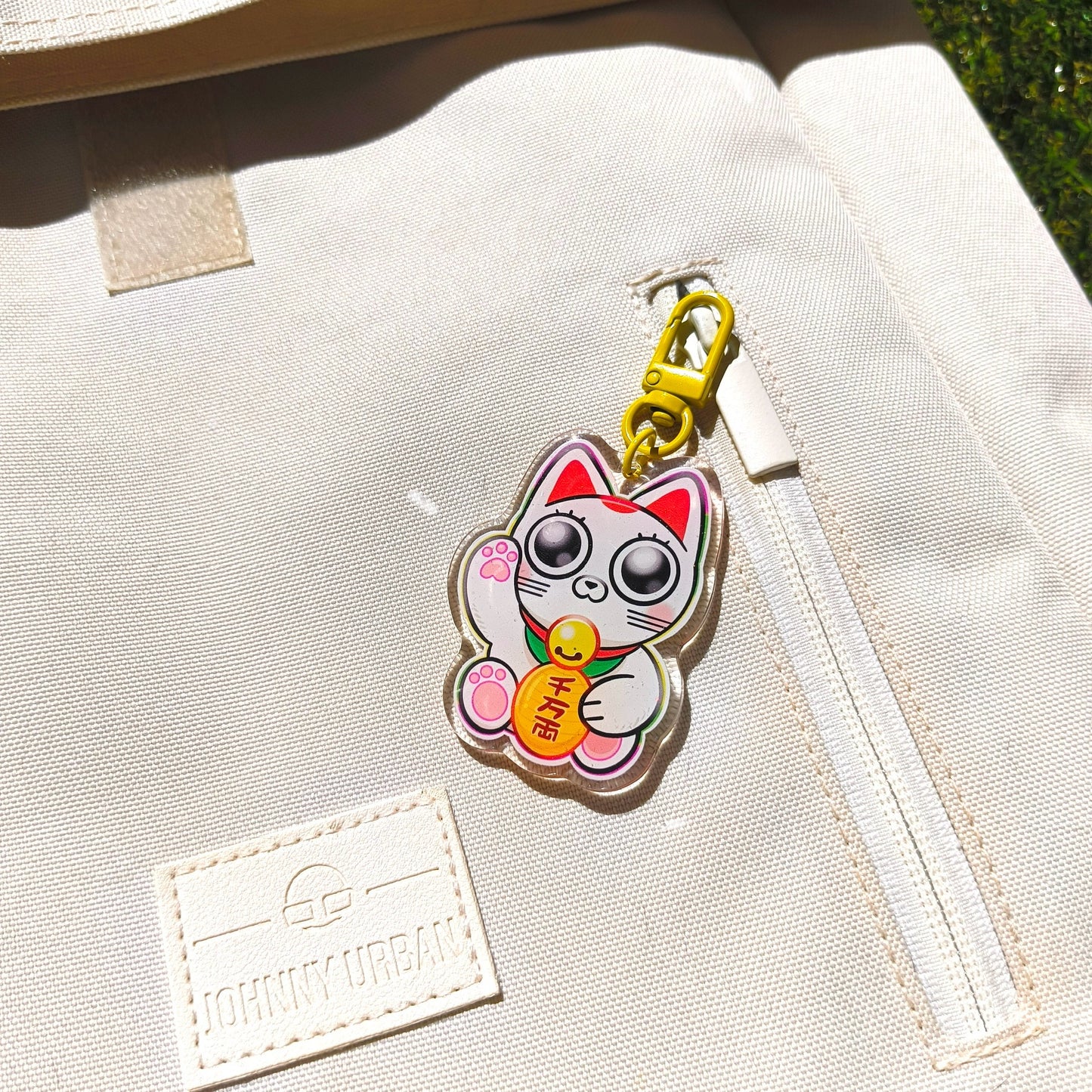 LUCKY CAT acrylic keychain