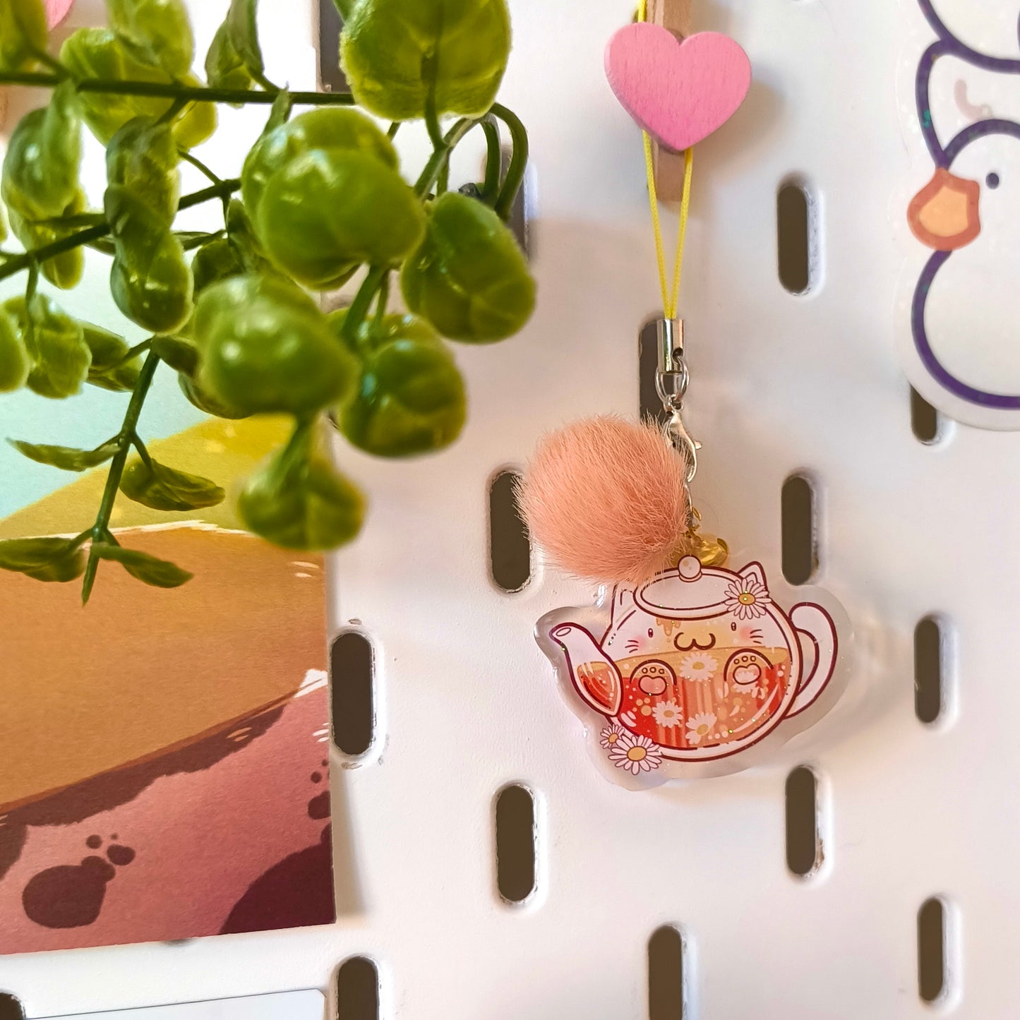 COFFEE-MILK-TEA CATS phone charms