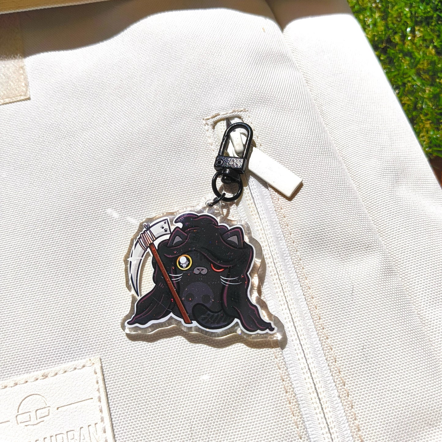 REAPER CAT acrylic keychain