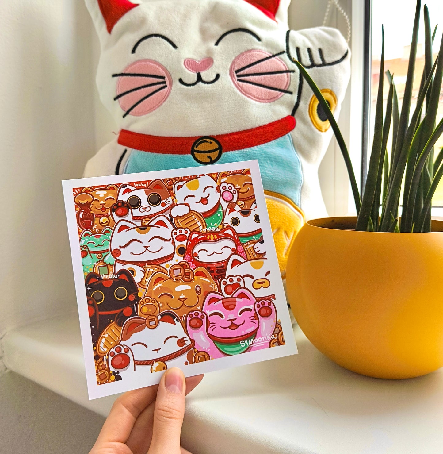 MANEKI NEKOS art print