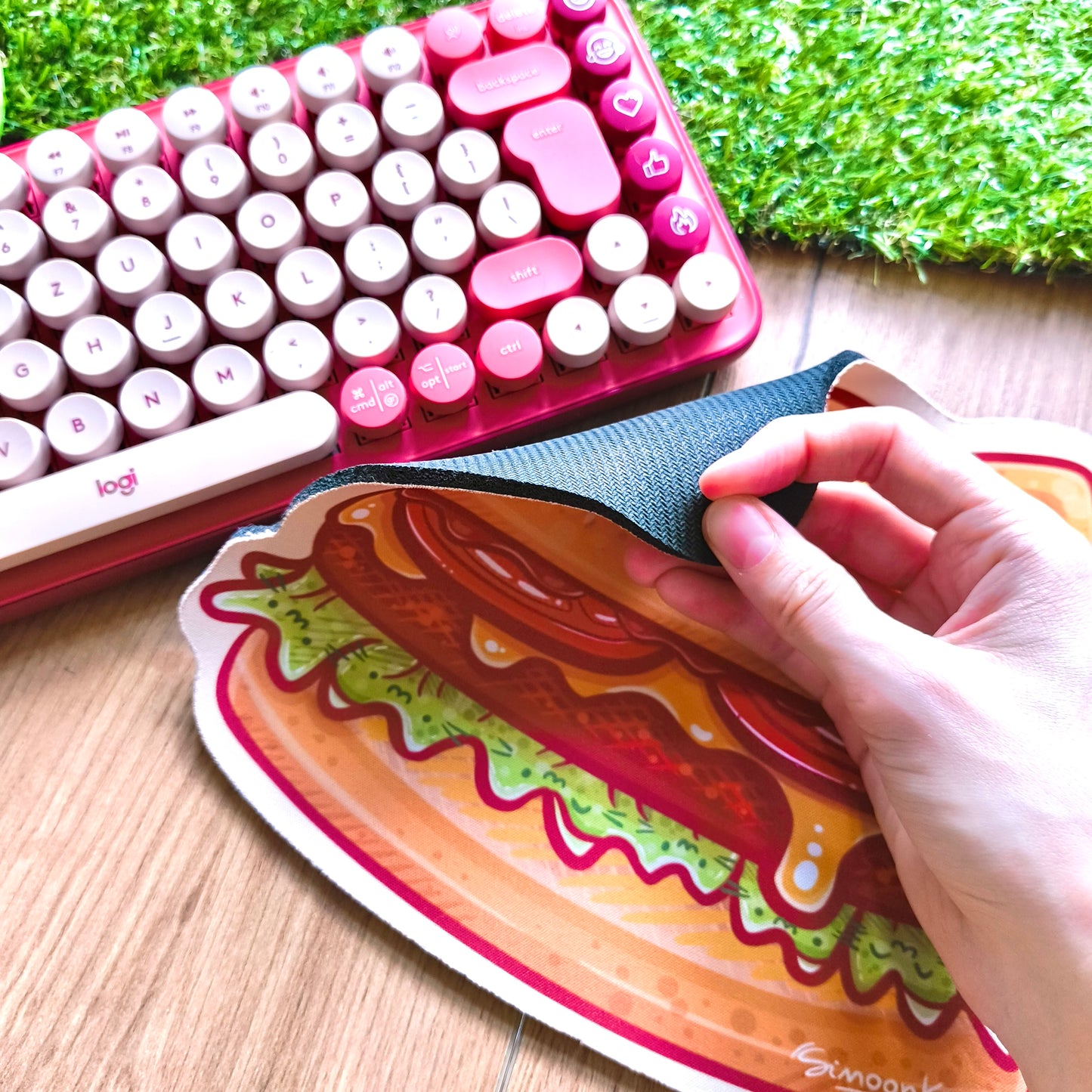 BURGER CAT mousepad