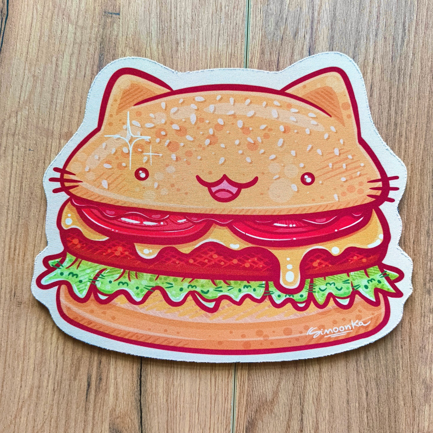 BURGER CAT mousepad