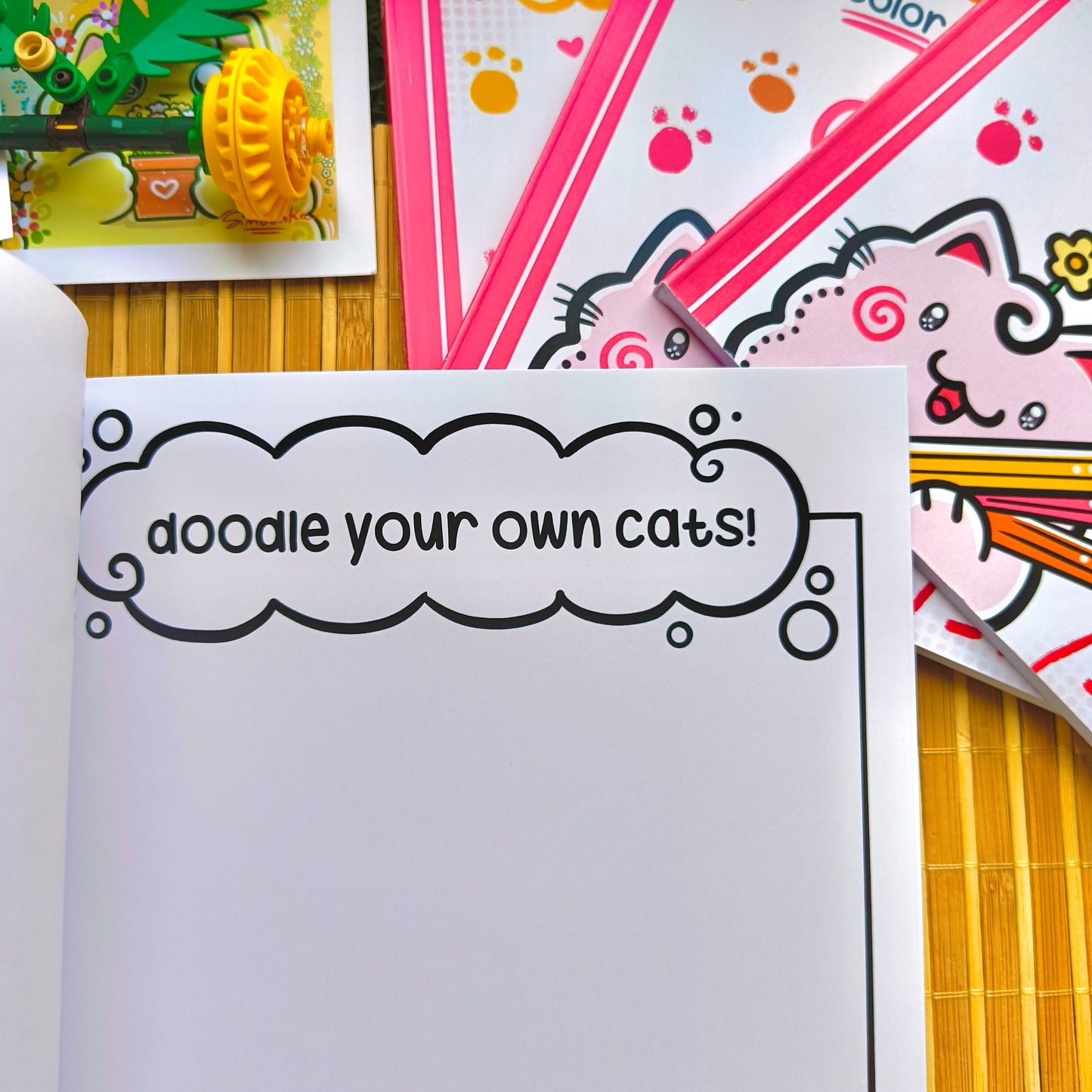 COLOR YOUR WORLD WITH CATS | original coloring book Vol. 1