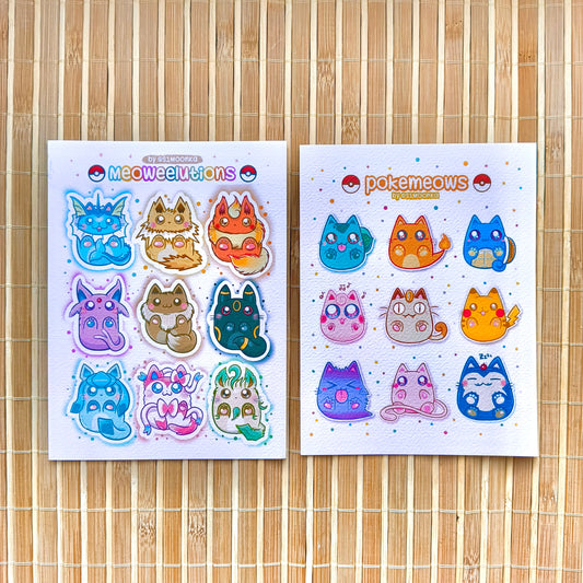 POKEMEOWS postcard set