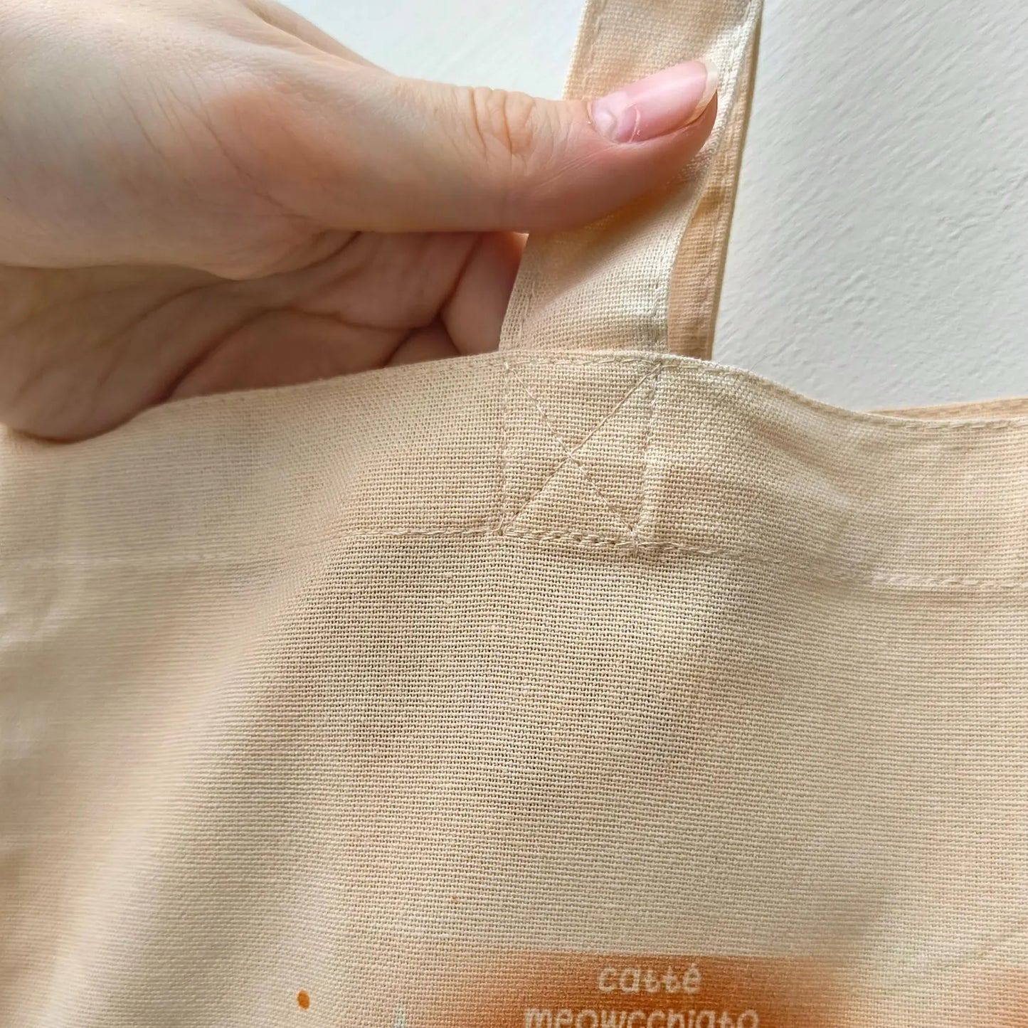 COFFEE-MILK-TEA CATS cotton tote bag
