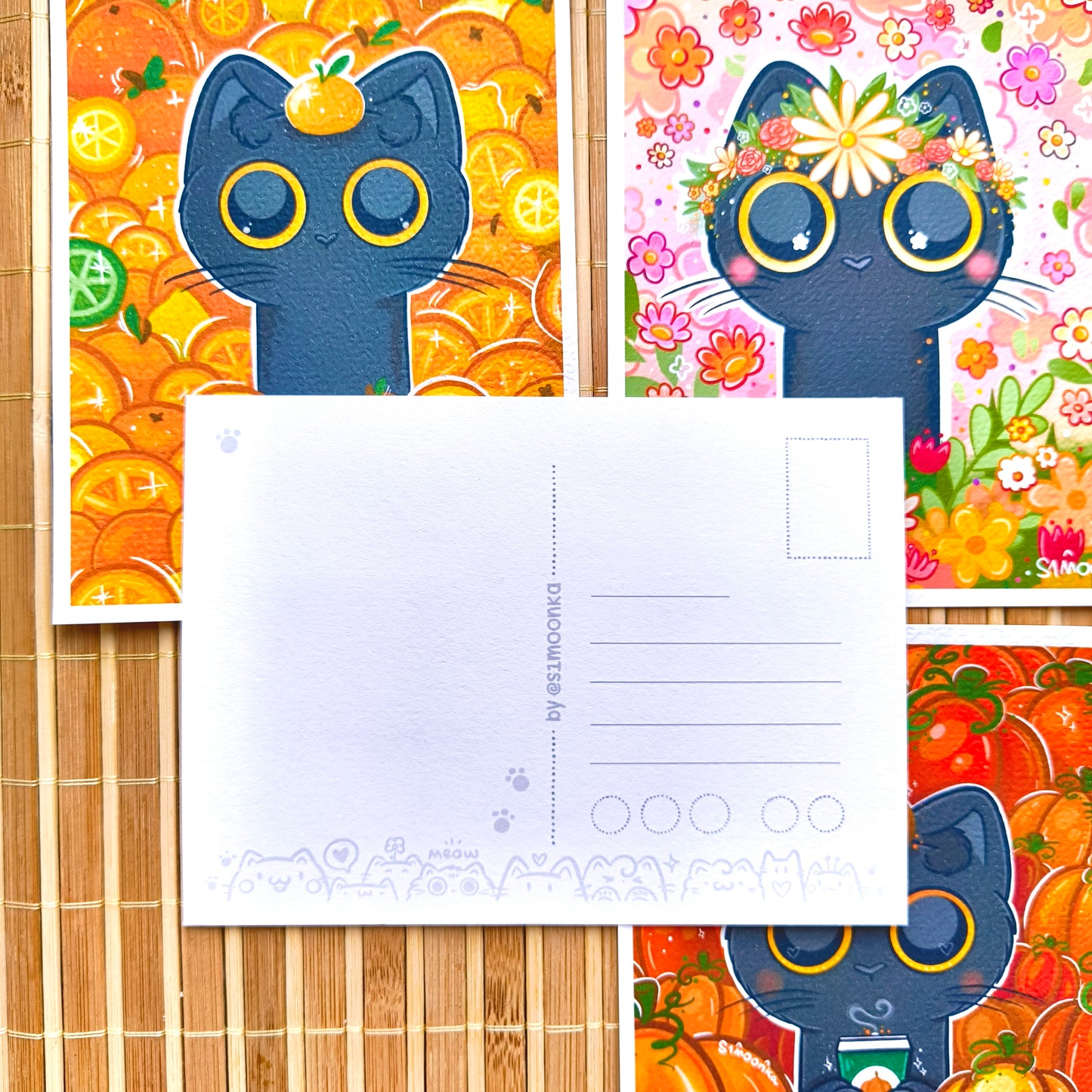 TETSU SEASONS postcard set