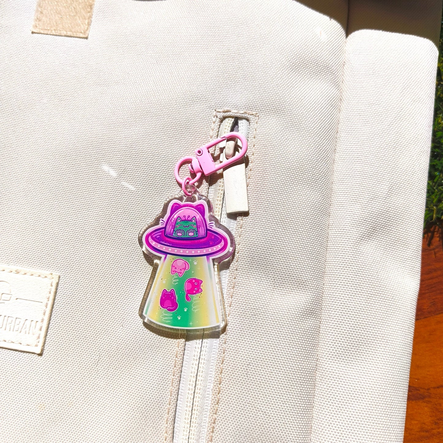 UFO CAT acrylic keychain