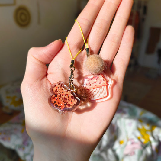 BREAD CATS phone charms