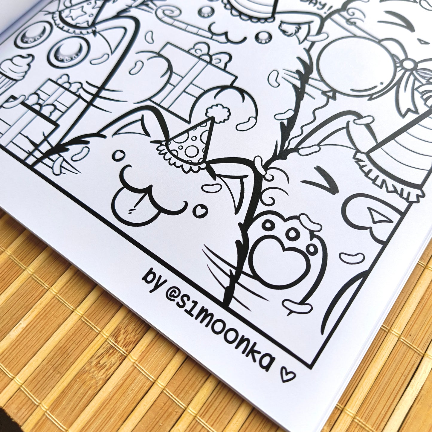 COLOR YOUR WORLD WITH CATS | original coloring book Vol. 1