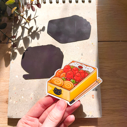 BENTO CATS fridge magnets set