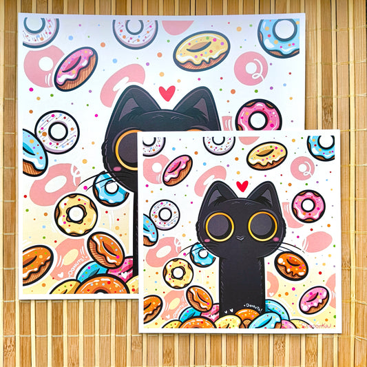 DONUT TETSU art print