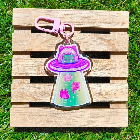 UFO CAT acrylic keychain