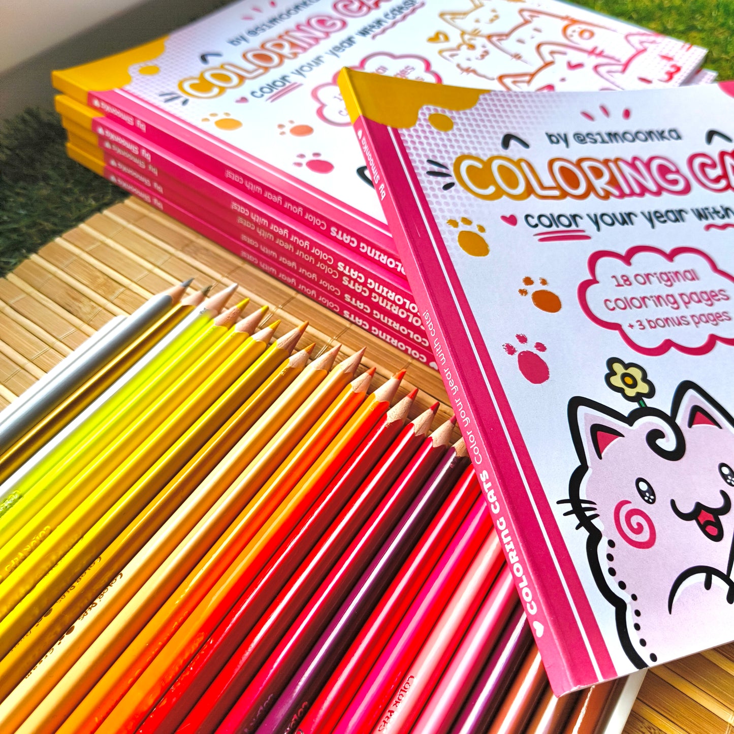COLOR YOUR WORLD WITH CATS | original coloring book Vol. 1