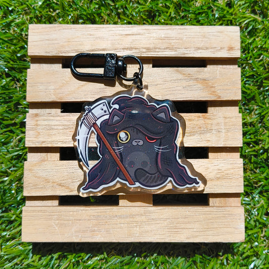 REAPER CAT acrylic keychain
