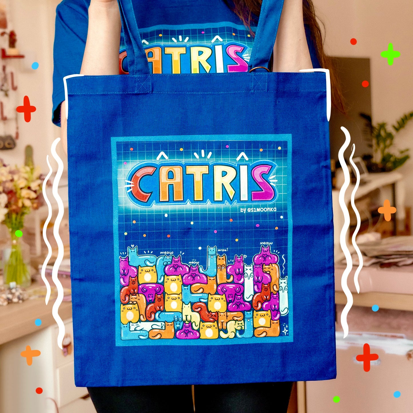 CATRIS cotton tote bag