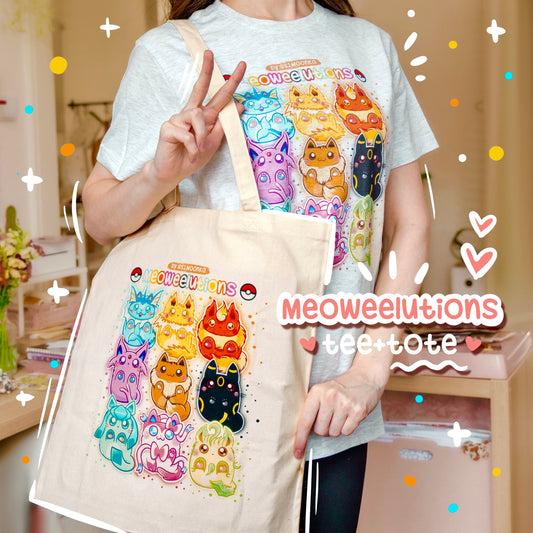 MEOWEELUTIONS cotton t-shirt