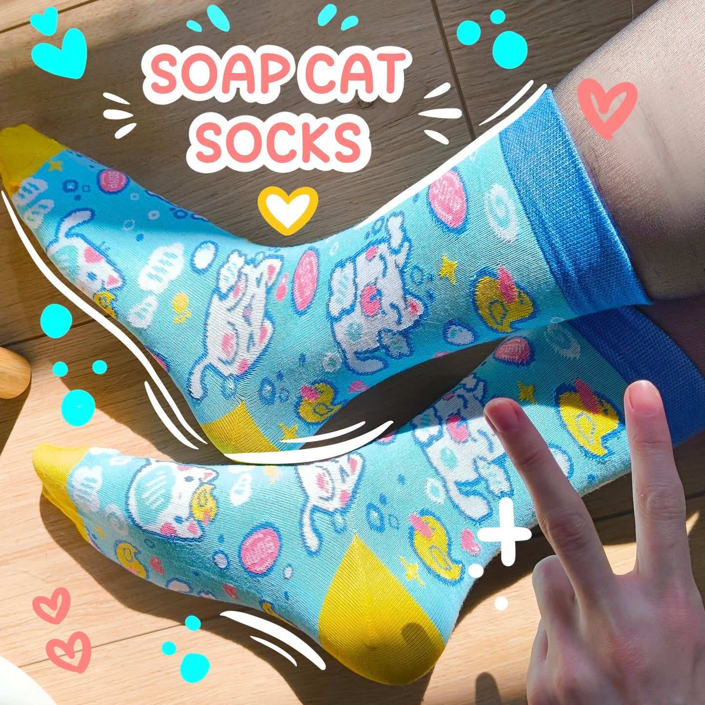 SOAP CAT cotton socks :3
