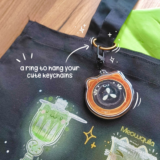 MEOWCOHOL CATS cotton tote bag