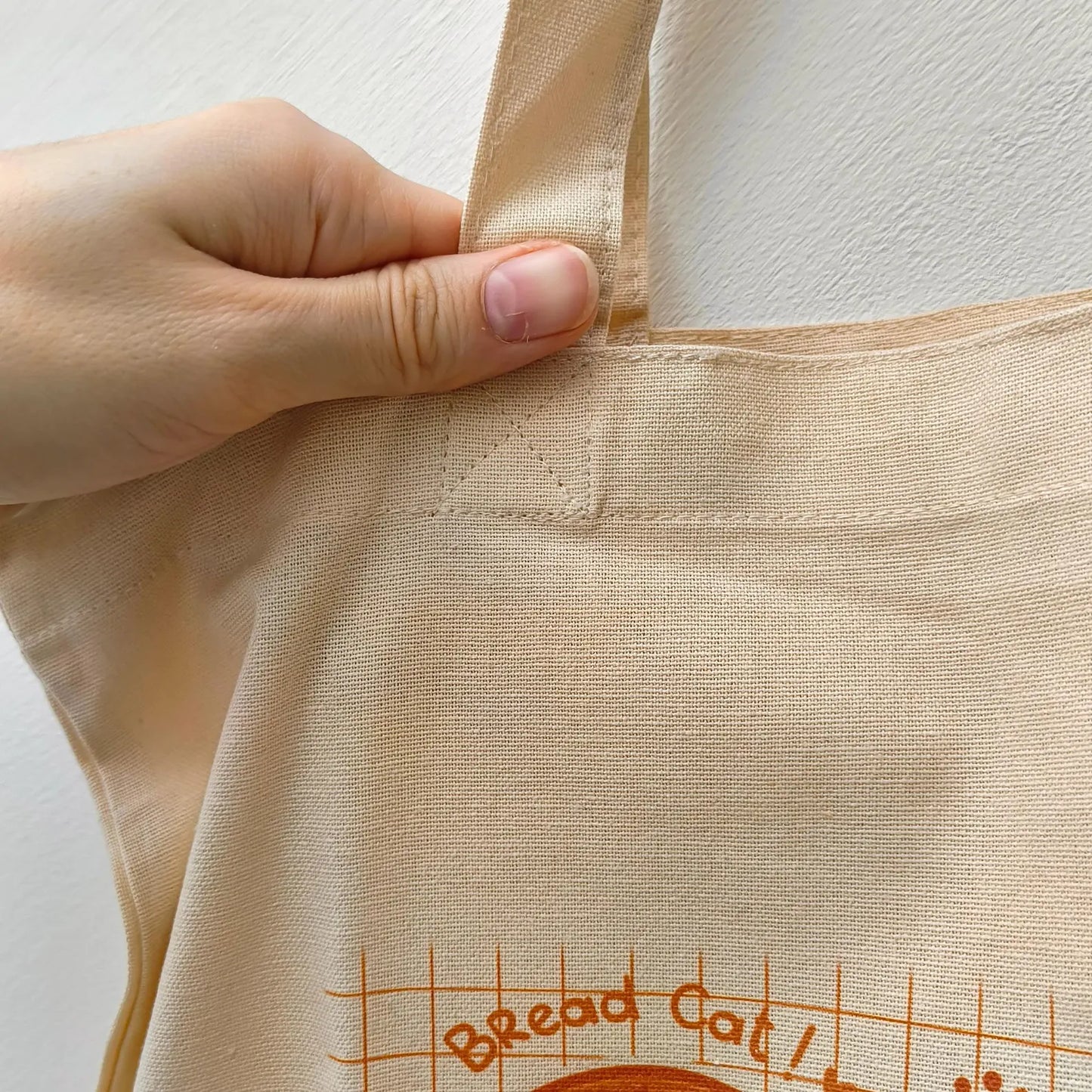 BREAD CATS cotton tote bag