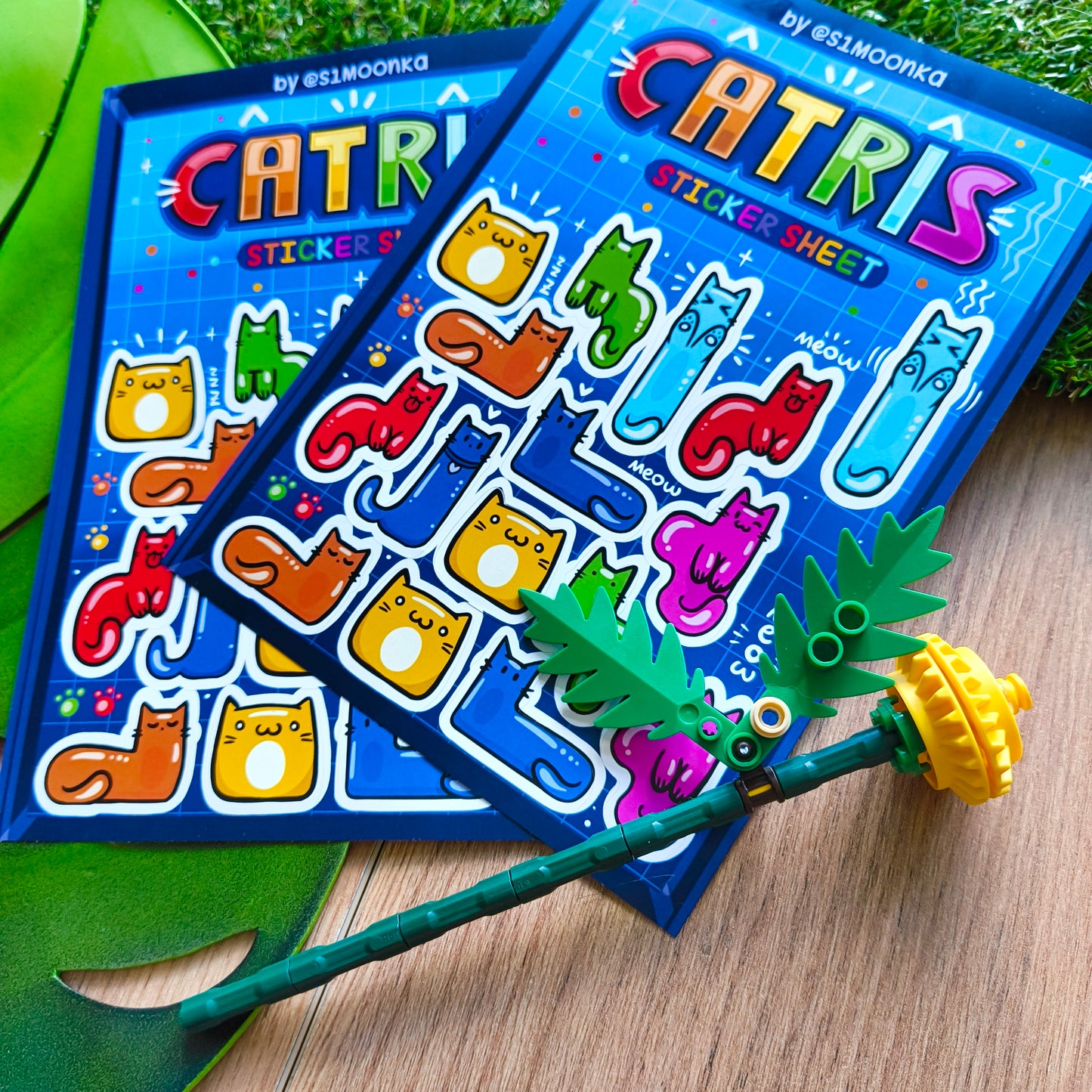 CATRIS sticker sheet