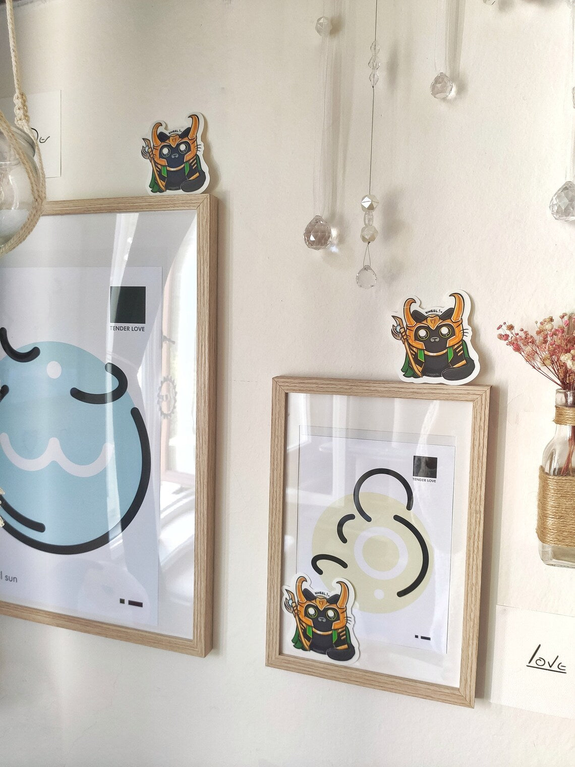 LOKITTY die-cut waterproof vinyl sticker