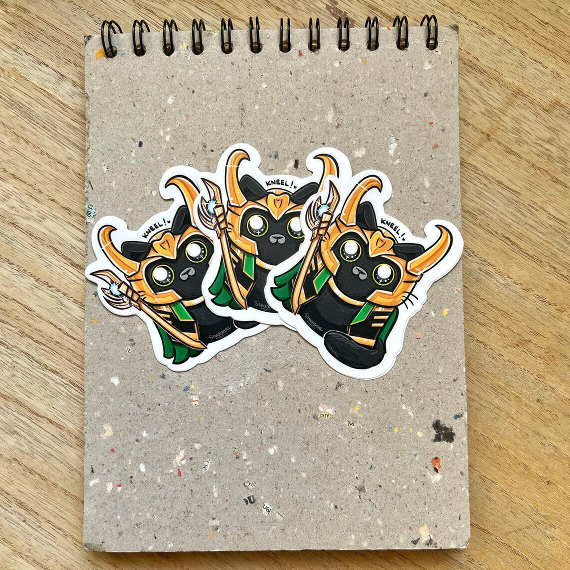 LOKITTY die-cut waterproof vinyl sticker