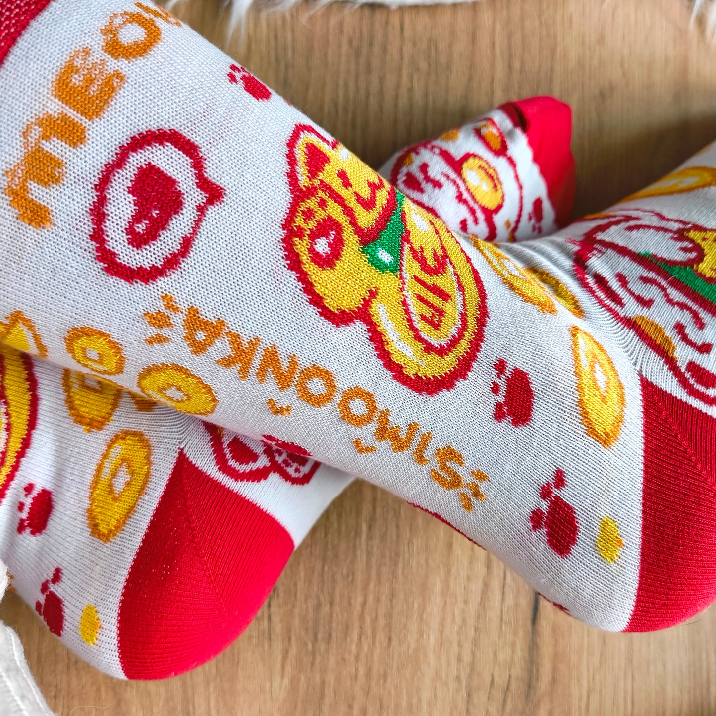 LUCKY CAT cotton socks :3