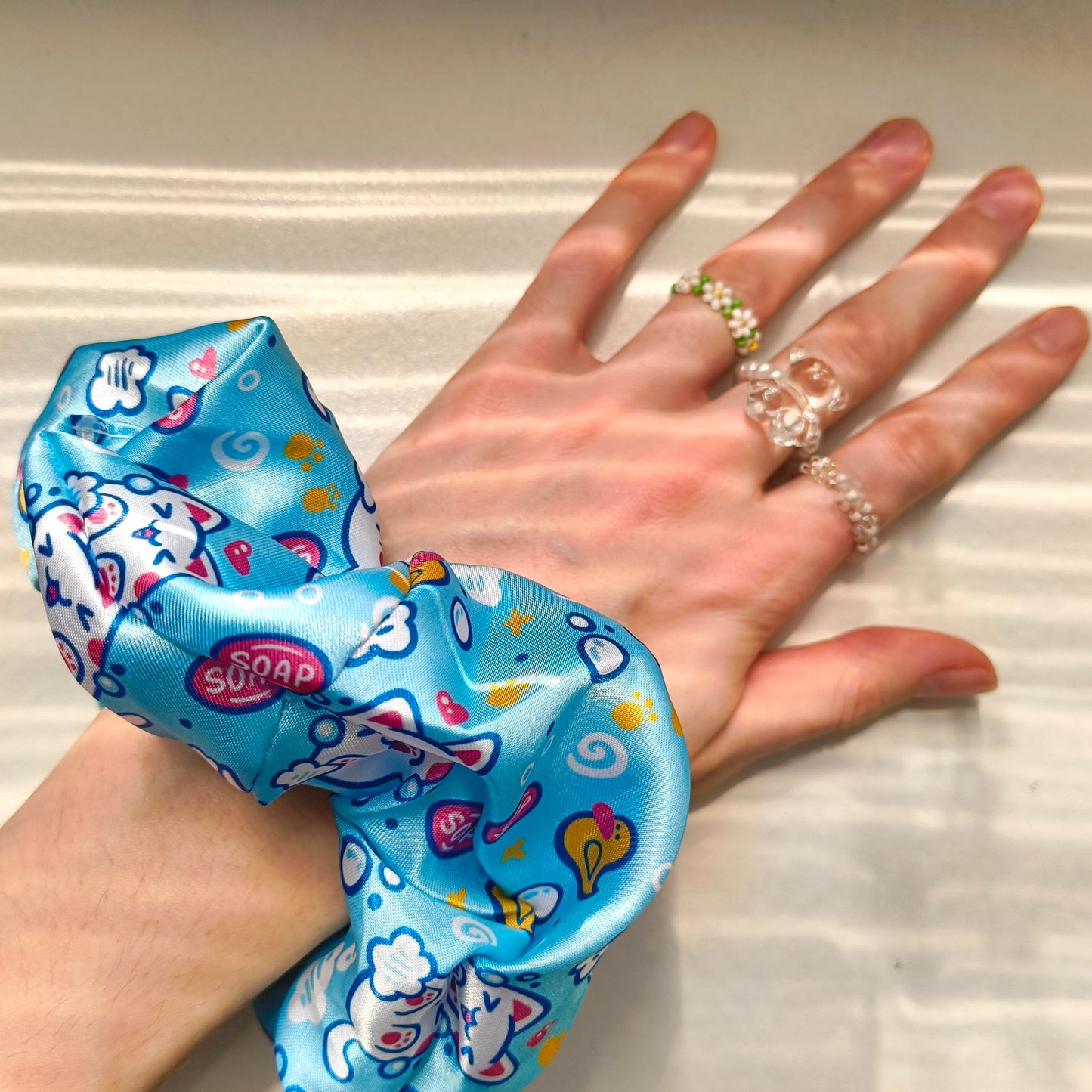 SOAP CAT scrunchie