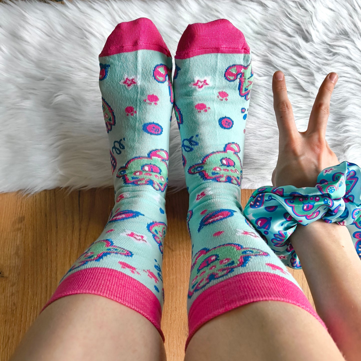 UFO CAT cotton socks :3
