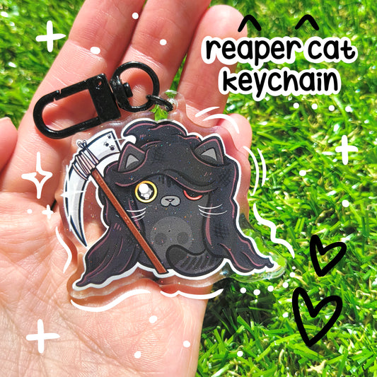 REAPER CAT acrylic keychain