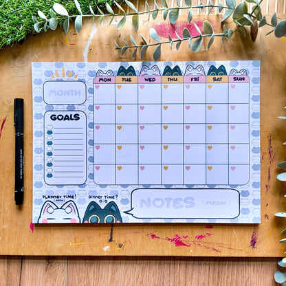 C&T PLANNER SET monthly planner, to-do list, notes