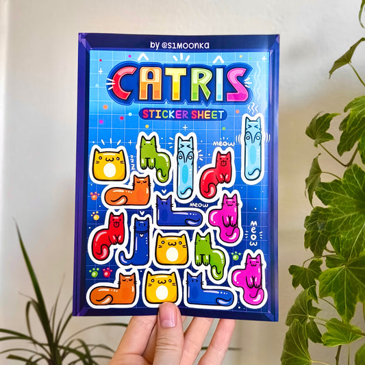 CATRIS sticker sheet