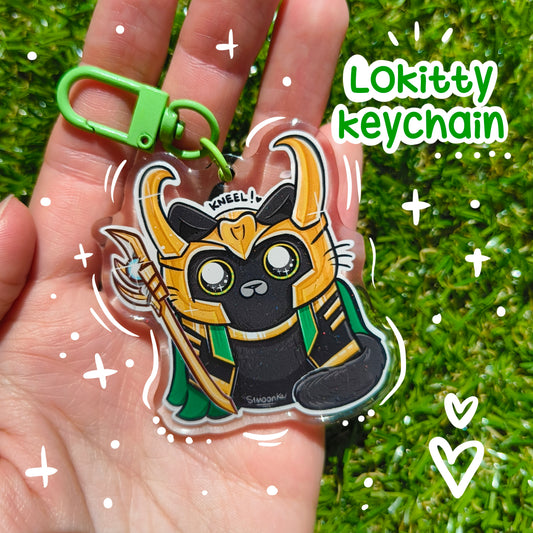 LOKITTY acrylic keychain