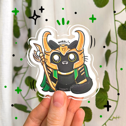 LOKITTY die-cut waterproof vinyl sticker
