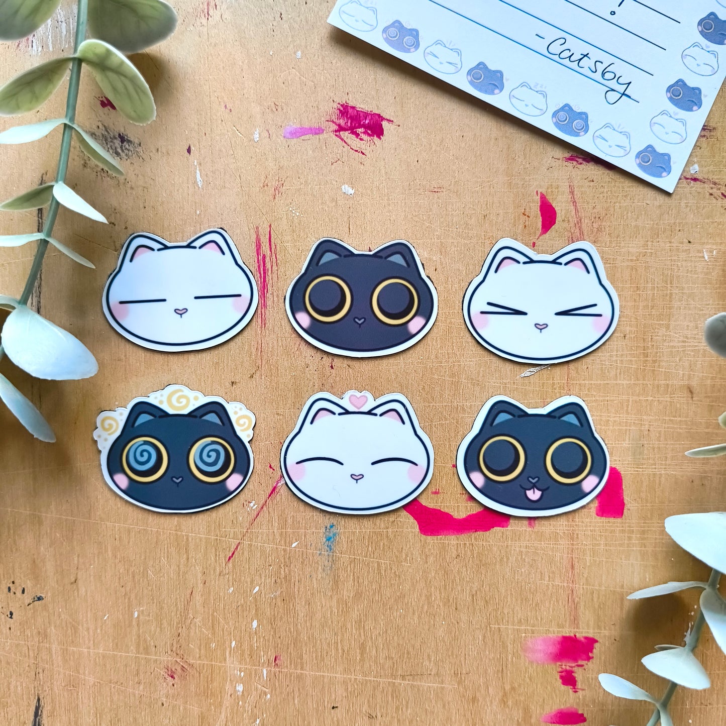 C&T mini fridge magnets set