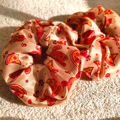 PIZZA CAT scrunchie