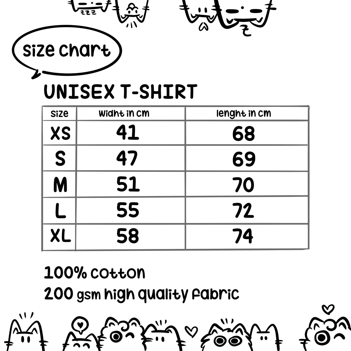 CAT WHO fandom cotton t-shirt