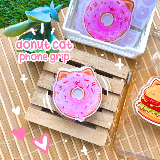 DONUT CAT phone grip