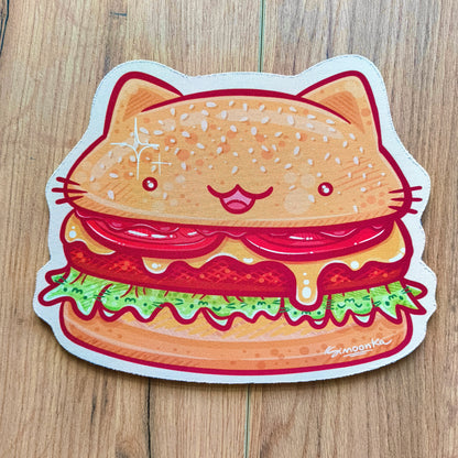 BURGER CAT mousepad