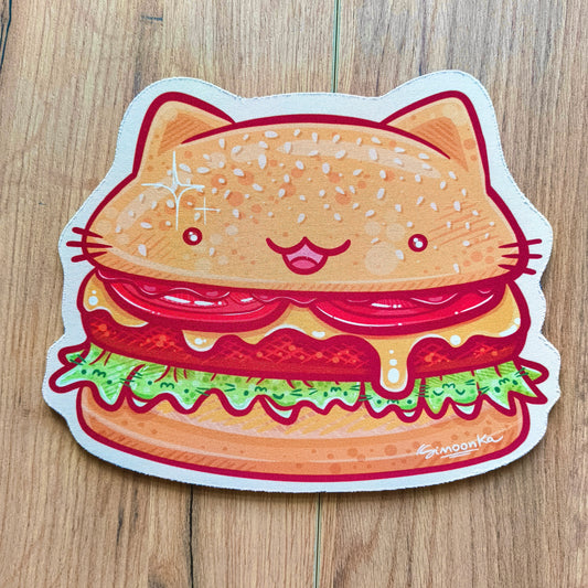 BURGER CAT mousepad