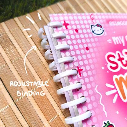 MY CUTE STICKER MEOW BOOK | reusable sticker book
