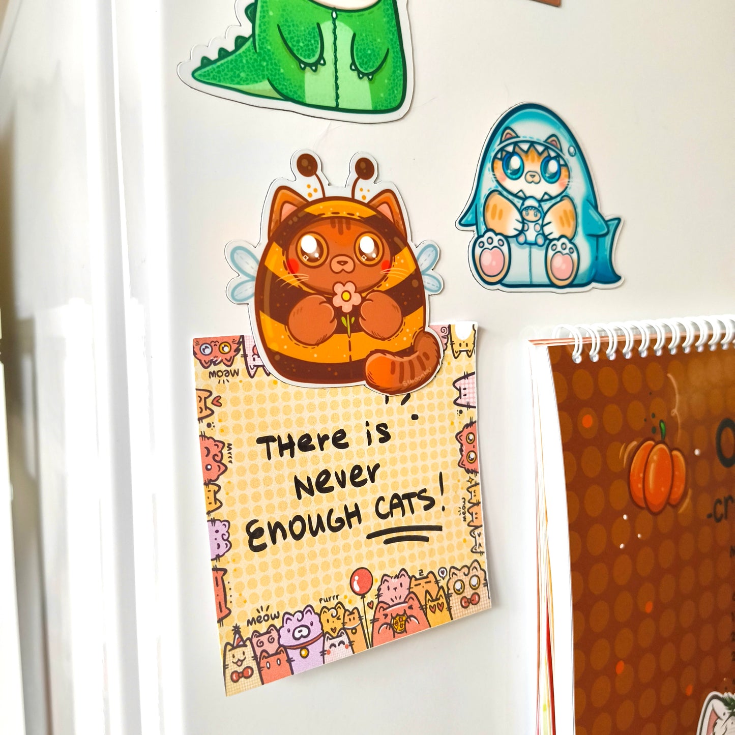 COSTUME CATS fridge magnets set