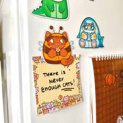 COSTUME CATS fridge magnets set