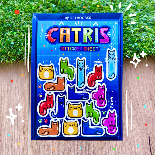 CATRIS sticker sheet