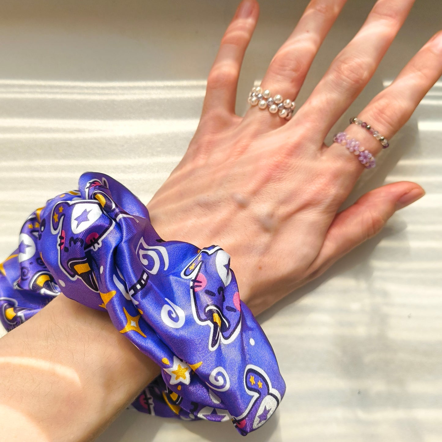 WIZARD CAT scrunchie