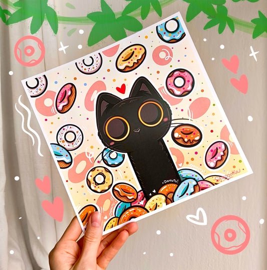 DONUT TETSU art print