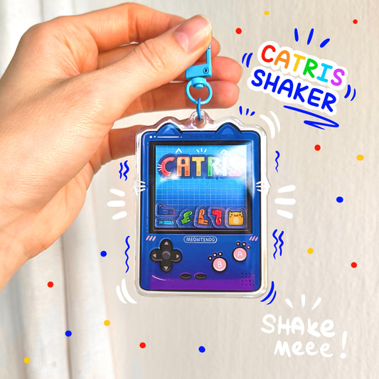 CATRIS acrylic shaker keychain